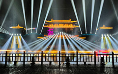 戶外文旅建筑投影｜打造會(huì)動(dòng)的建筑樓體