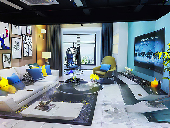 沉浸式CAVE空間解決方案